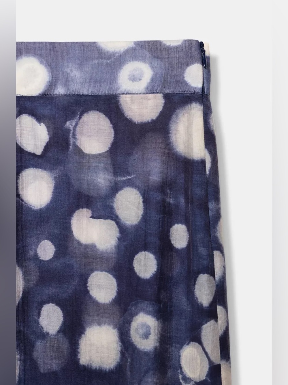 Zara ZW Women's Navy Polka Dot  Pants. POP - Picture 4 of 9